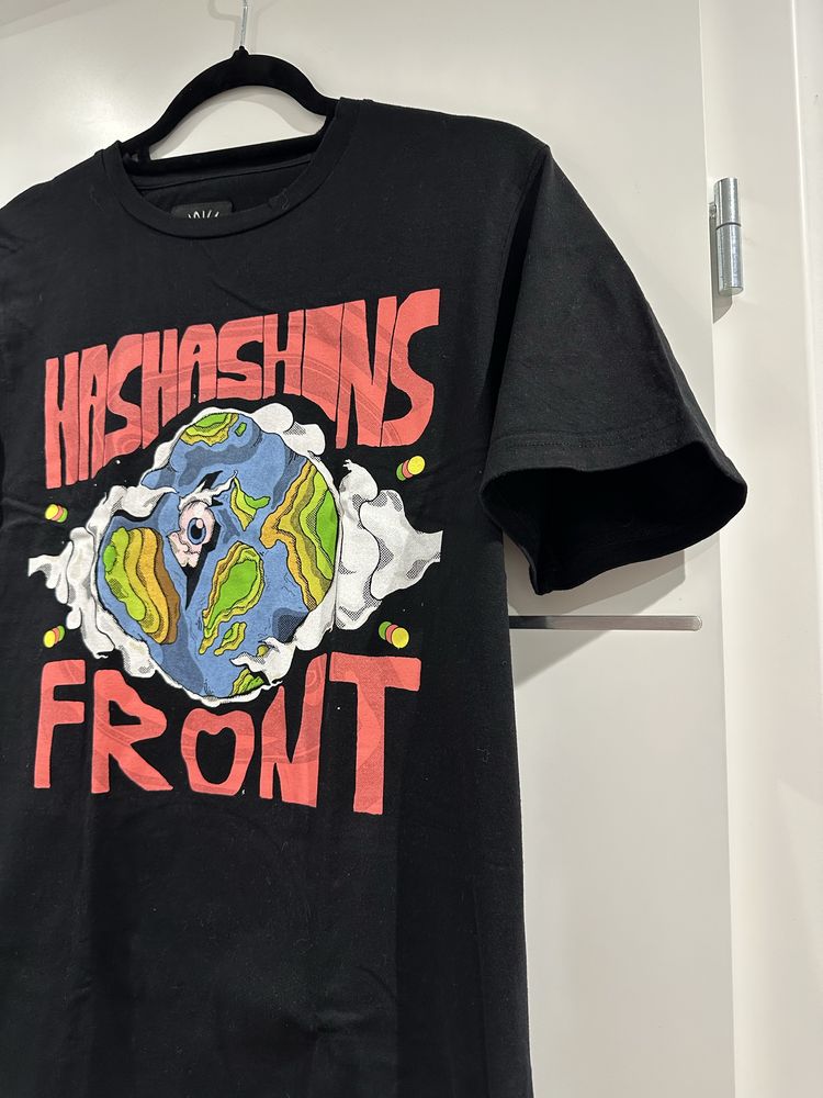 Czarny T-Shirt Hashashins