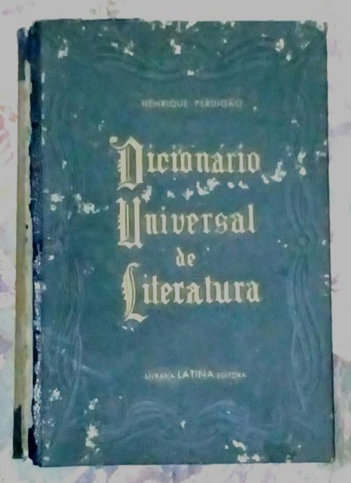 Dicionário universal de literatura 1940