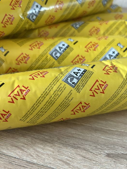 Герметик ПУ универсальный VIVALFLEX PU40 (600 МЛ) полиуретановый Серый
