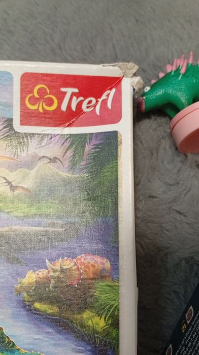 Zestaw dla fanów dinozaurów Draftozaur puzzle książka lampka