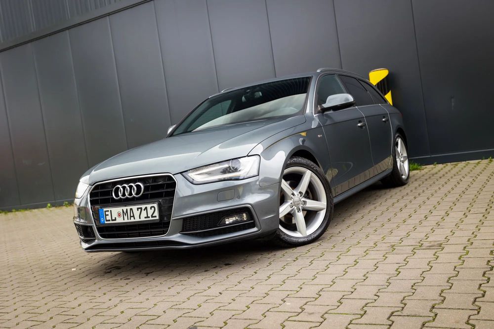 Audi A4 2.0 TDI 2014R 150PS Daytona Grau S_Line Navi Radar ACC