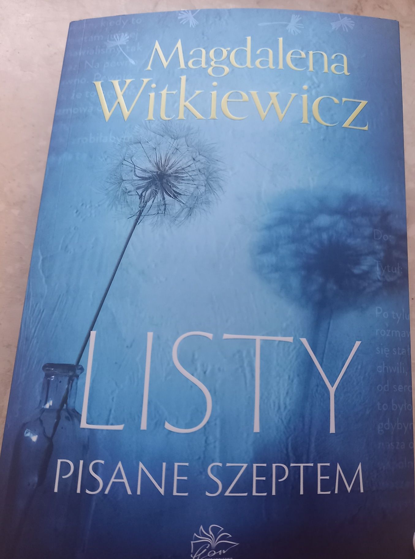 Listy pisane szeptem Magdalena Witkiewicz