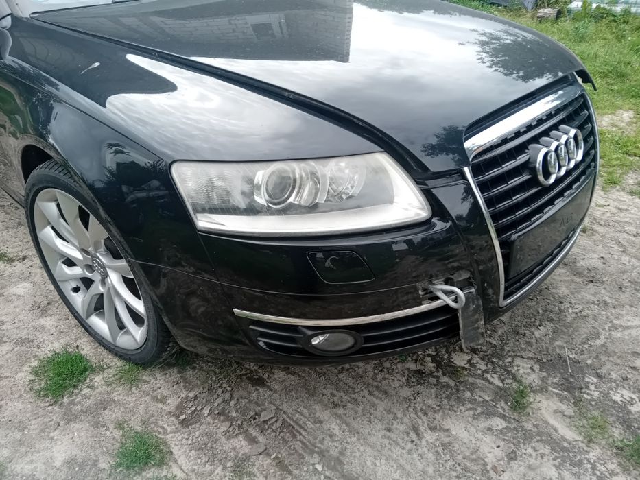Audi a6 c6 LZ9Y przód maska błotnik zderzak pas przedni bixenon