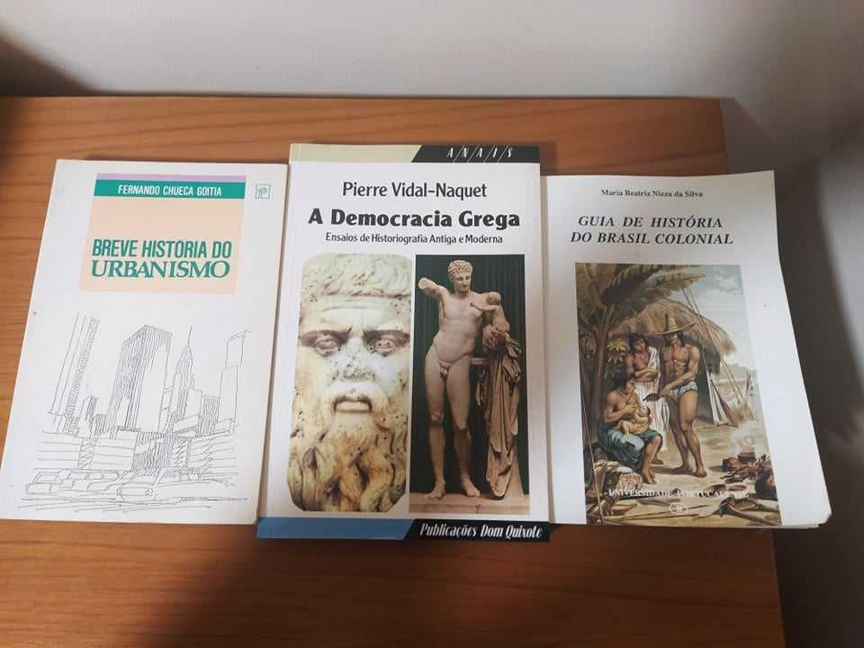 Lote com vários livros (títulos e preços na descrição)