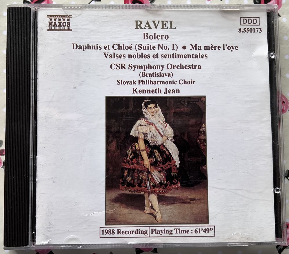 Ravel Bolero muzyka poważna płyta CD 1991