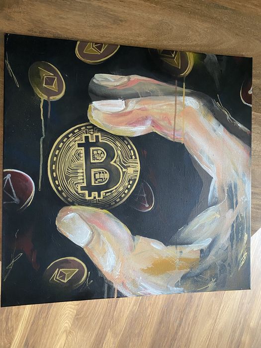 Obraz Bitcoin Crypto Kryptowaluty
