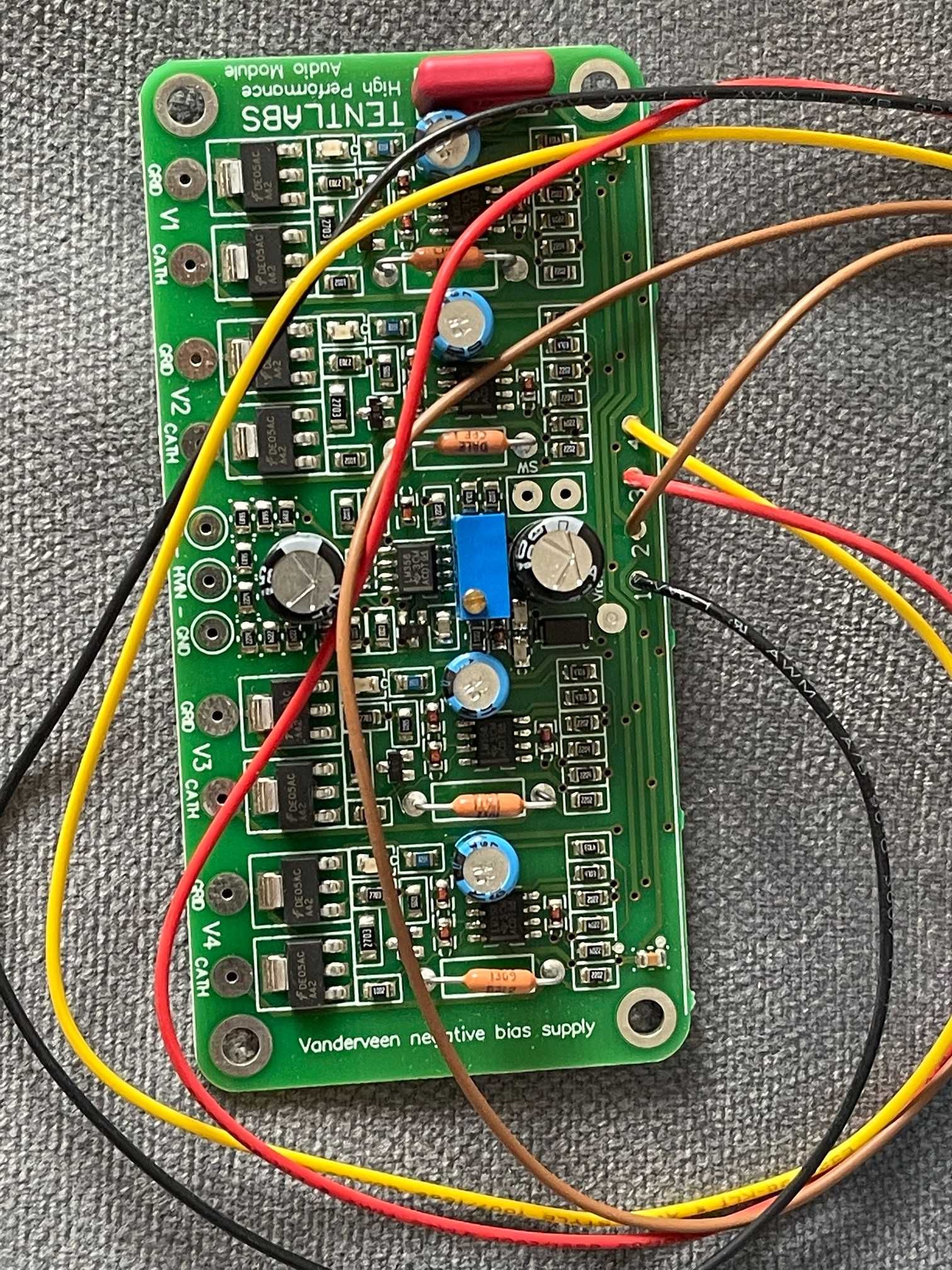 Tentlabs elektroniczna regulacja BIASu lamp