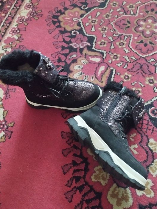 Сапоги зимние на девочку