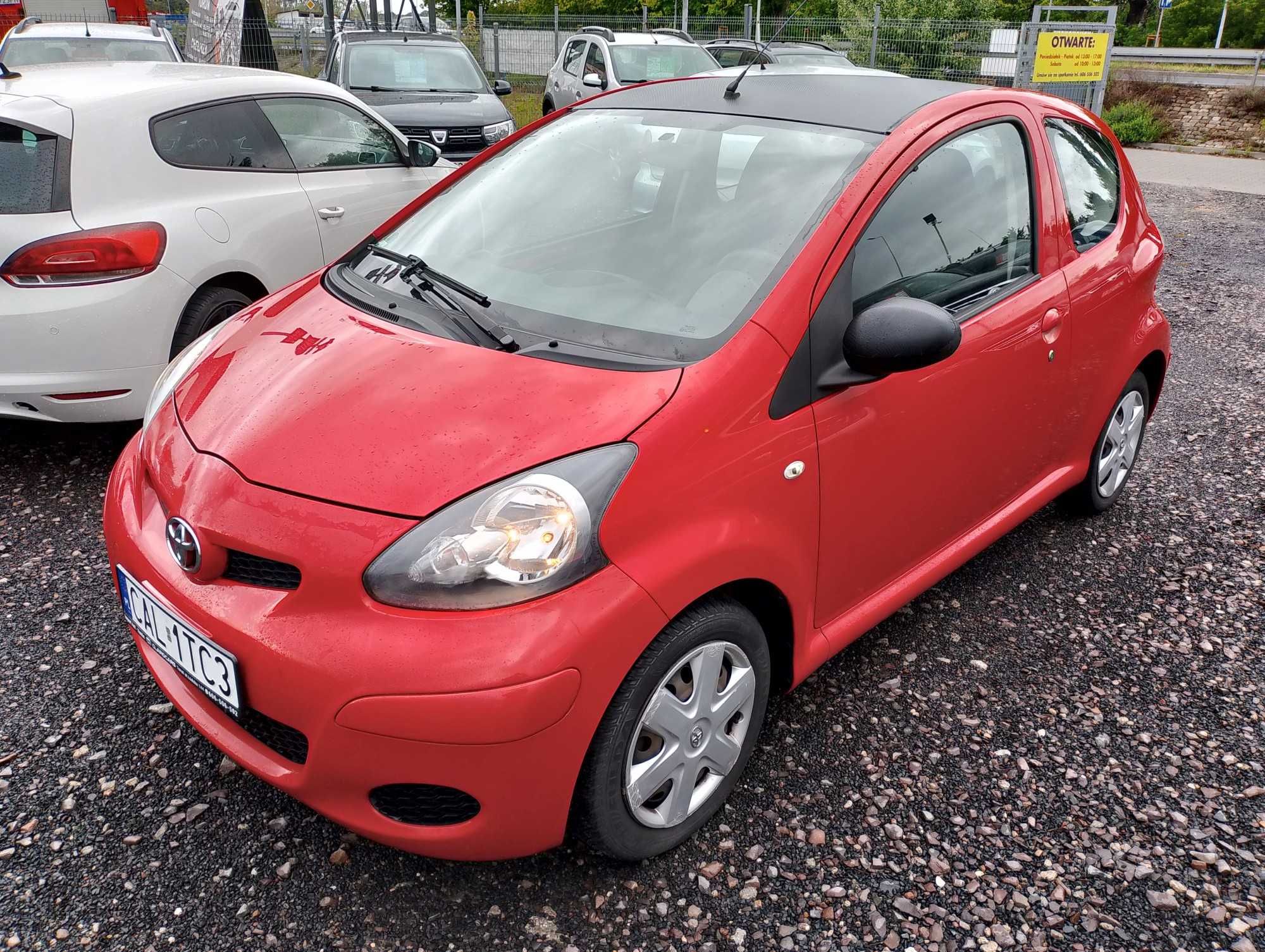 Toyota Aygo 1.0 benzyna 2010 Import z Niemiec już tablice Polskie i OC
