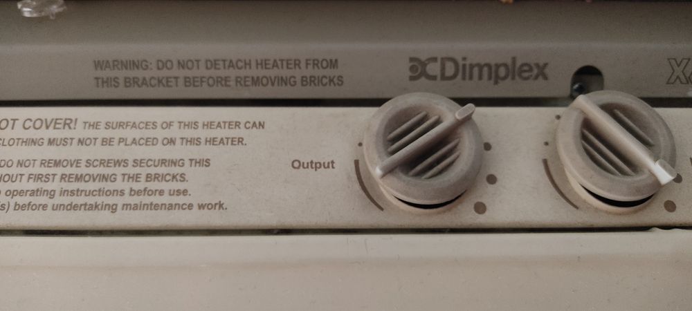 Aquecedor/acumulador pedras vulcânicas marca Dimplex