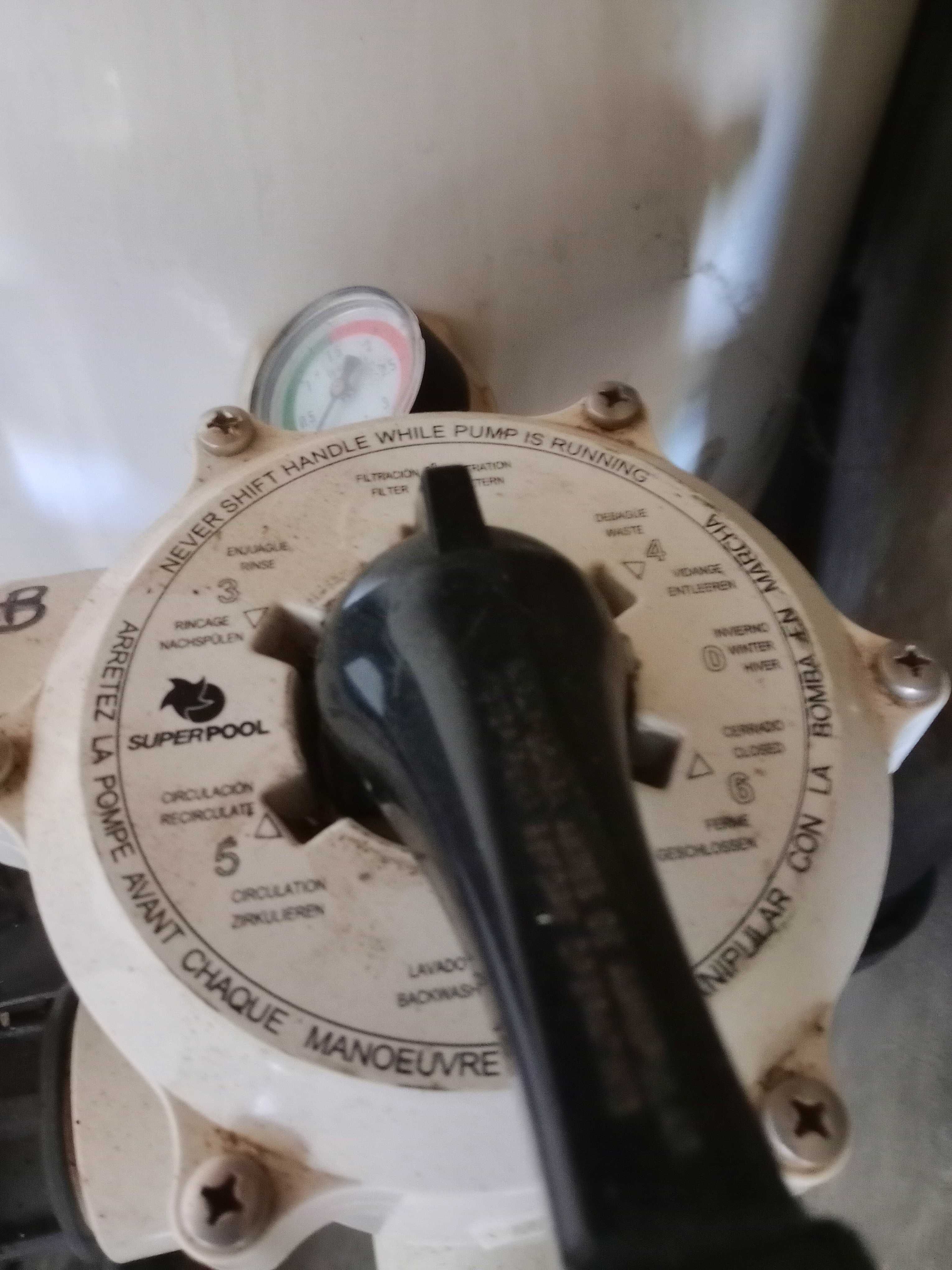 Bomba Super pool 1CV Hayward + filtro areia laminado  Super pool 600
