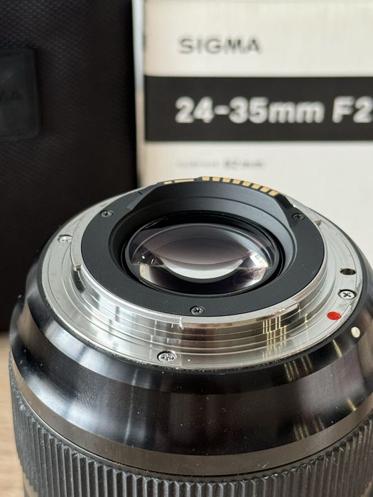 Sigma 24-35 mm f/2 DG Art (Canon EF) – stan bardzo dobry