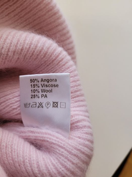 Czapka ciepła angora wełna