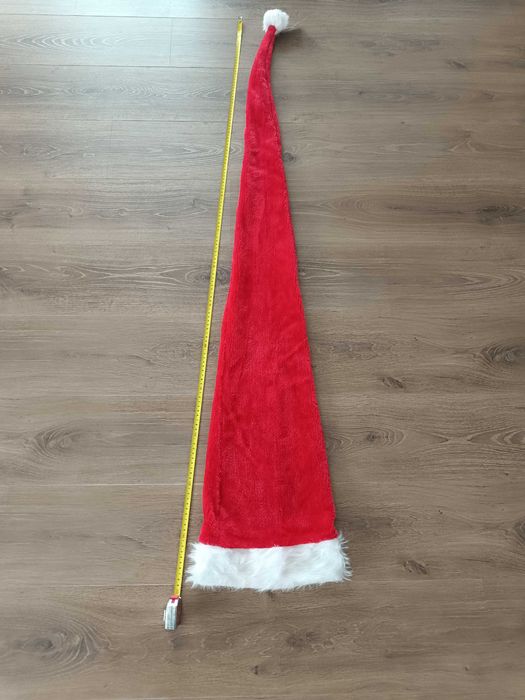 Czapka Mikołaja długa 150 cm