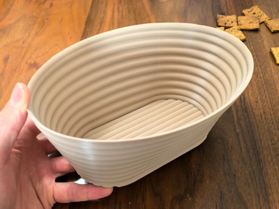 Forma Oval para Pão (500g) - Versão Económica