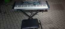Pianino Keyboard Casio ctk - 2100 + zasilacz krzesełko z + pulpit na n