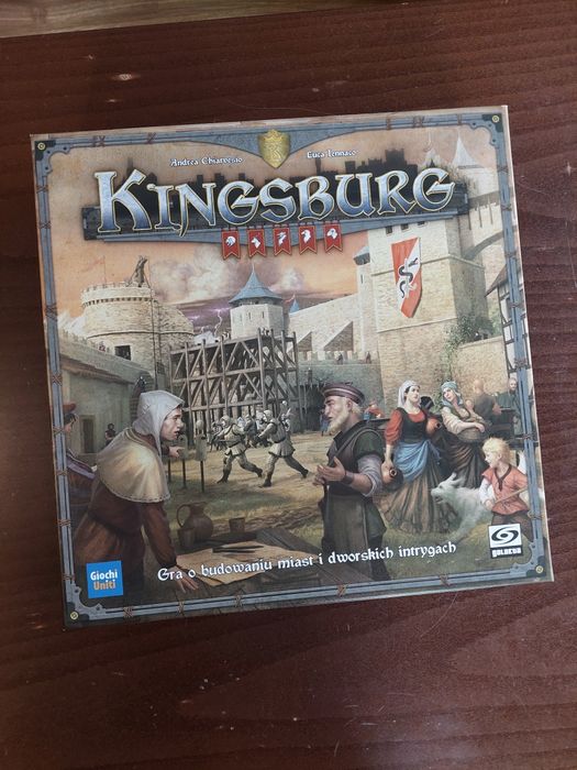 KINGSBURG Gra planszowa Nieużywana