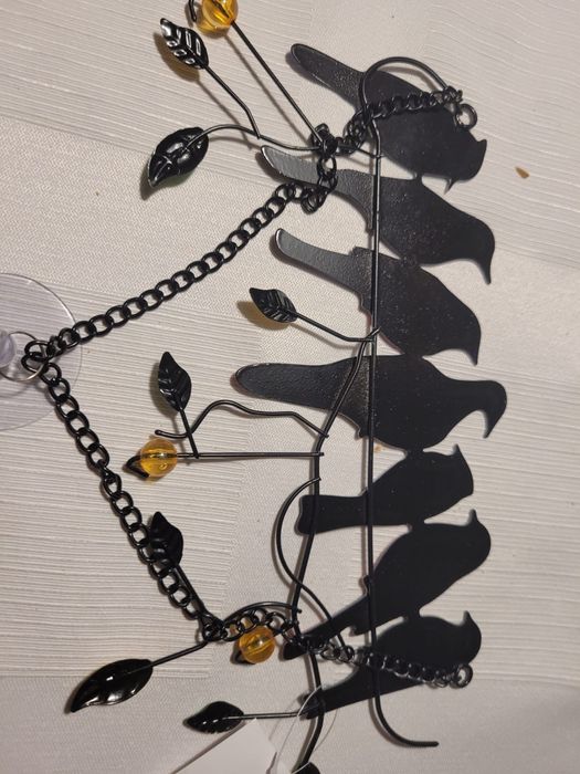 Dekoracja ozdoba ptaszki ptaki na okno