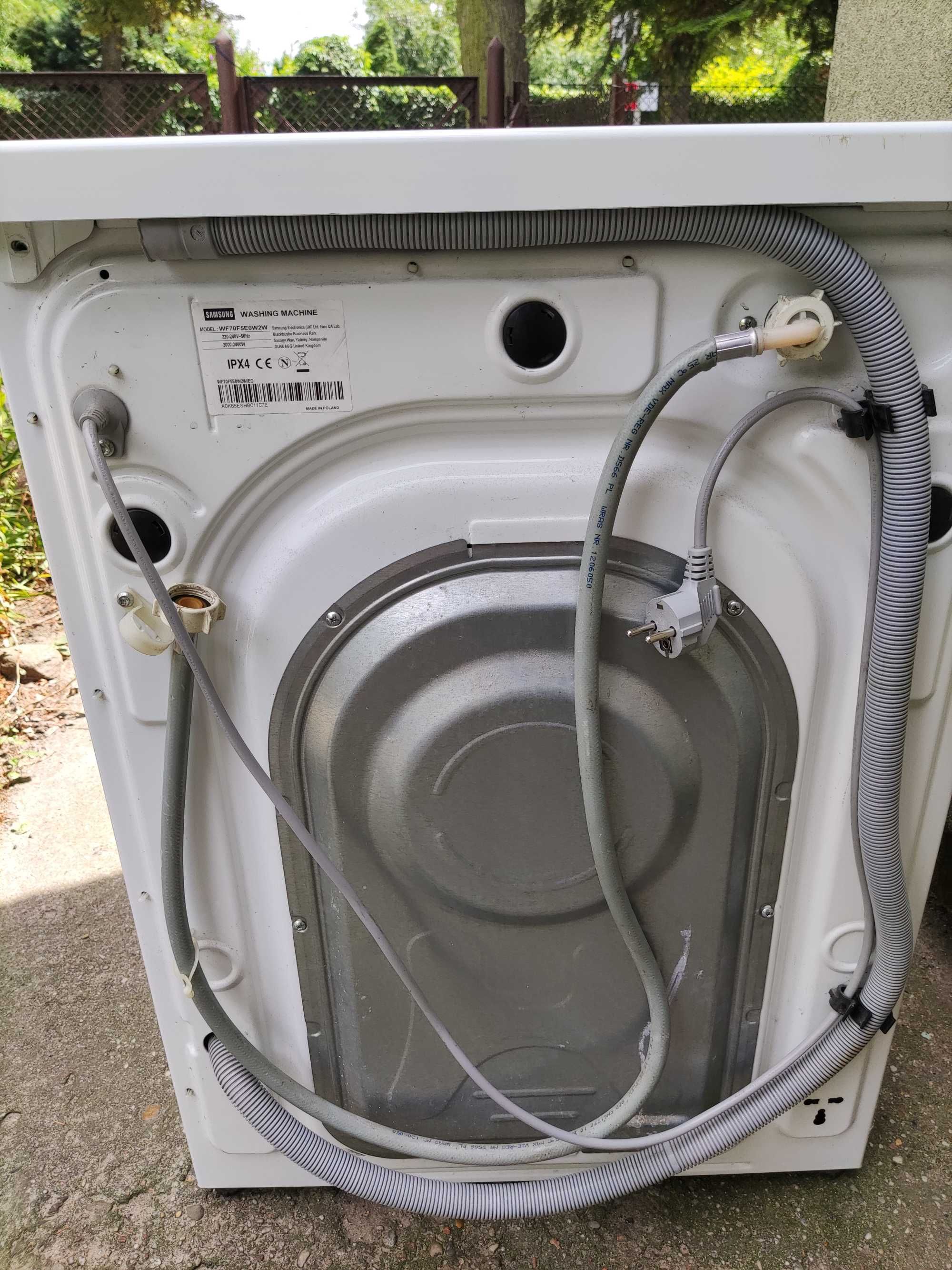 Pralka Samsung Eco bubble 7kg WF70F5E0W2W części