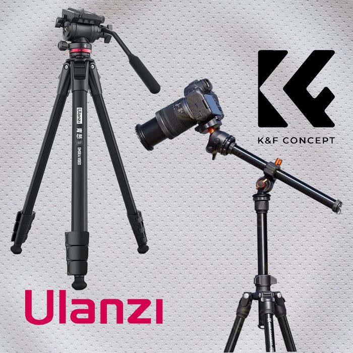 Видеоштатив K&F Concept 0234A1+BH-36 kit