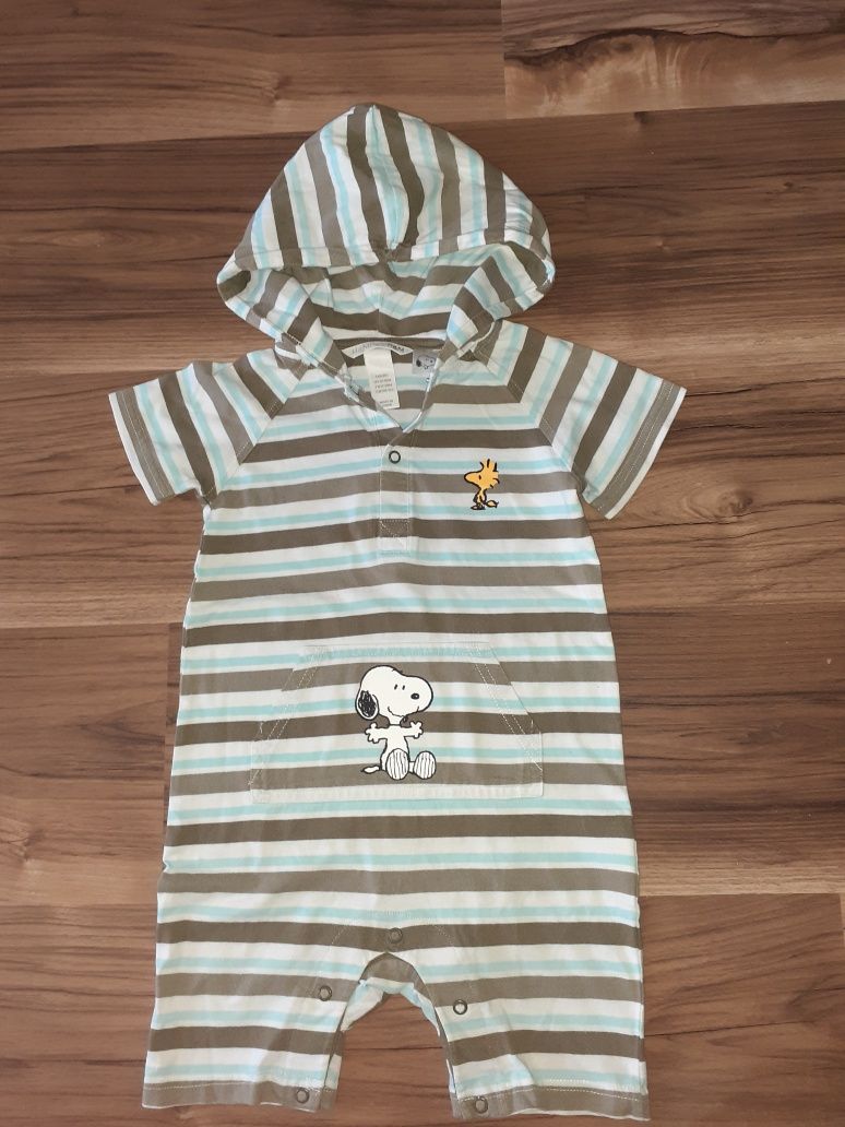 Rampers pajacyk krótki rękaw H&M 86