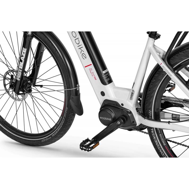 Rower elektryczny Ecobike LX 300 White 499,2 Wh