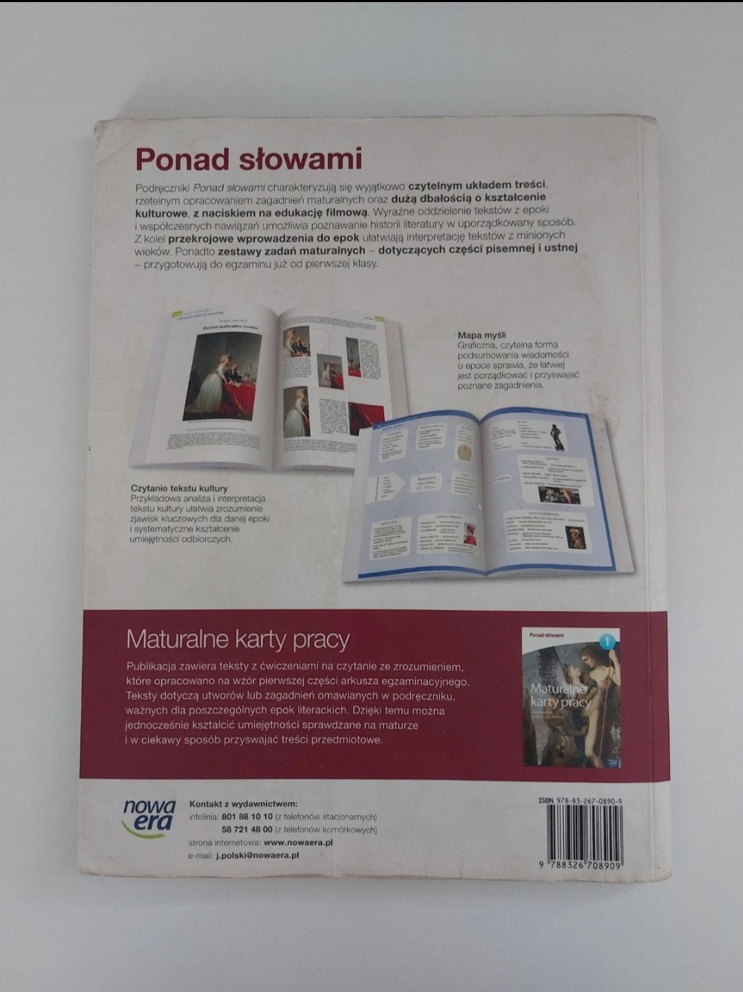 podręcznik Ponad słowami klasa 1 część 2 liceum technikum