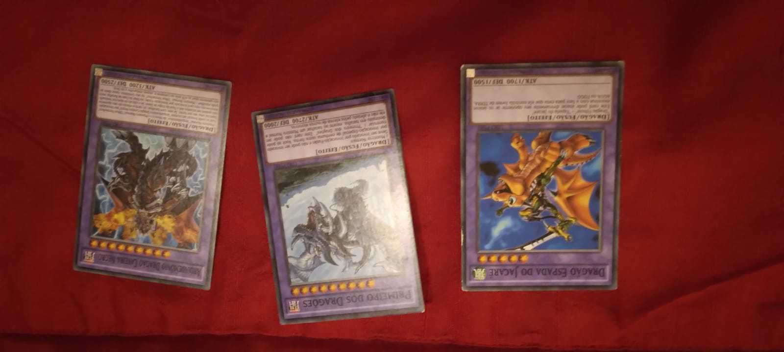 cartas de yu gi oh em otimo estado