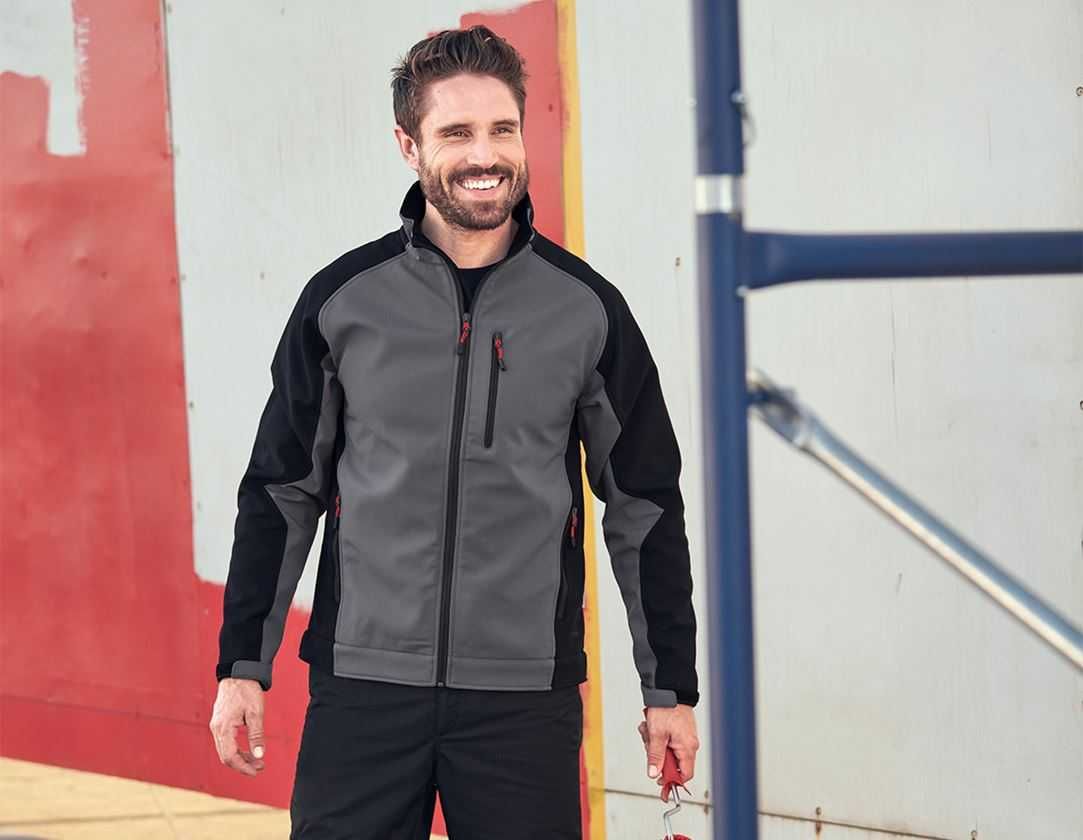 Męska kurtka softshell ENGELBERT STRAUSS DRYPLEXX r.S stan idealny