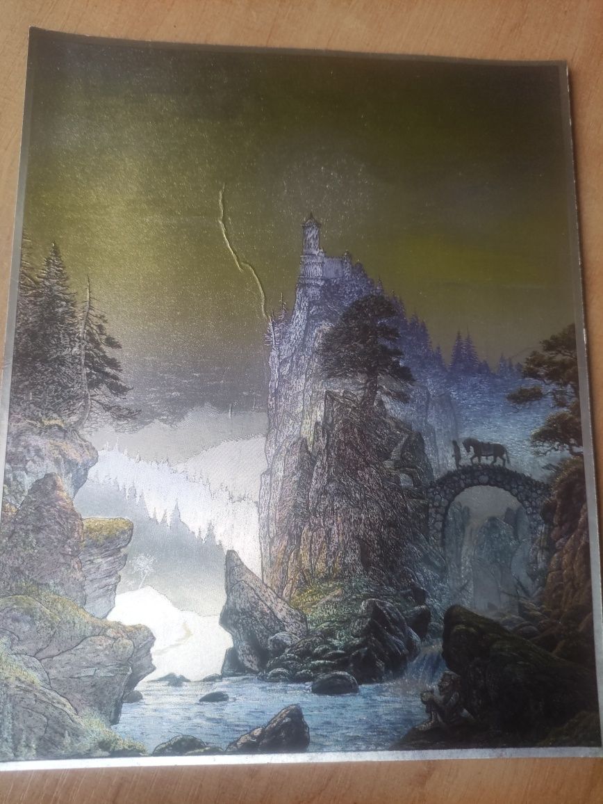 Obrazek laserowy PRL 26x 21 cm Dufex Prints bez ramki