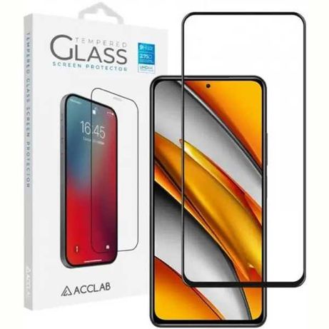 Защитное 5D стекло Full Glue для Xiaomi Redmi Poco F3