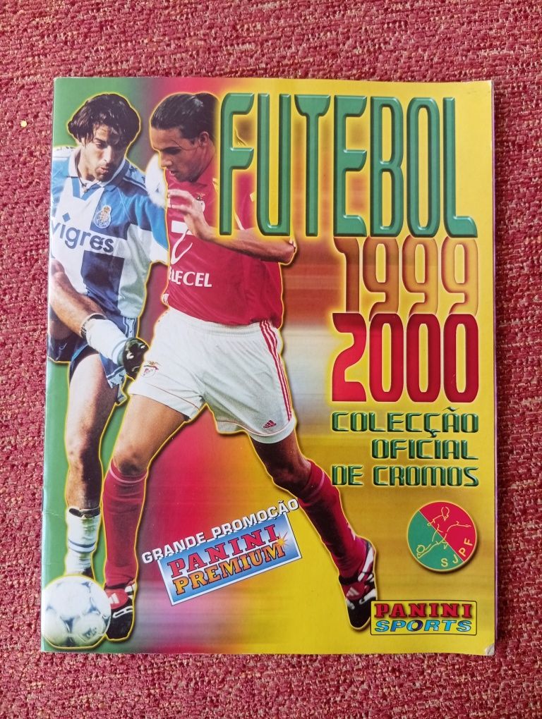 Coleção de Cadernetas Panini Completas (1995 a 2002) – Como Novas!
