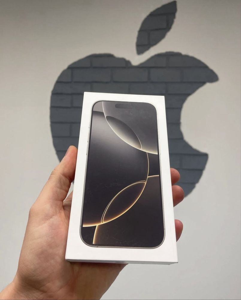 iPhone 16 Pro 128GB | 256GB | 512GB | 1TB нові з гарантією