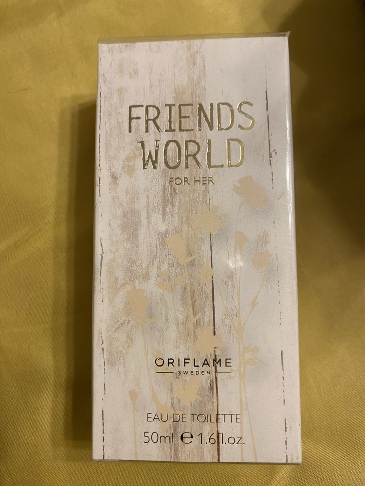 Friends world 50ml woda toaletowa Oriflame