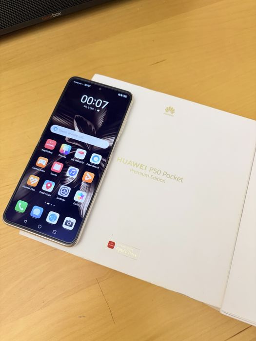 Huawei P50 Pocket 12/512GB - Fatura e garantia