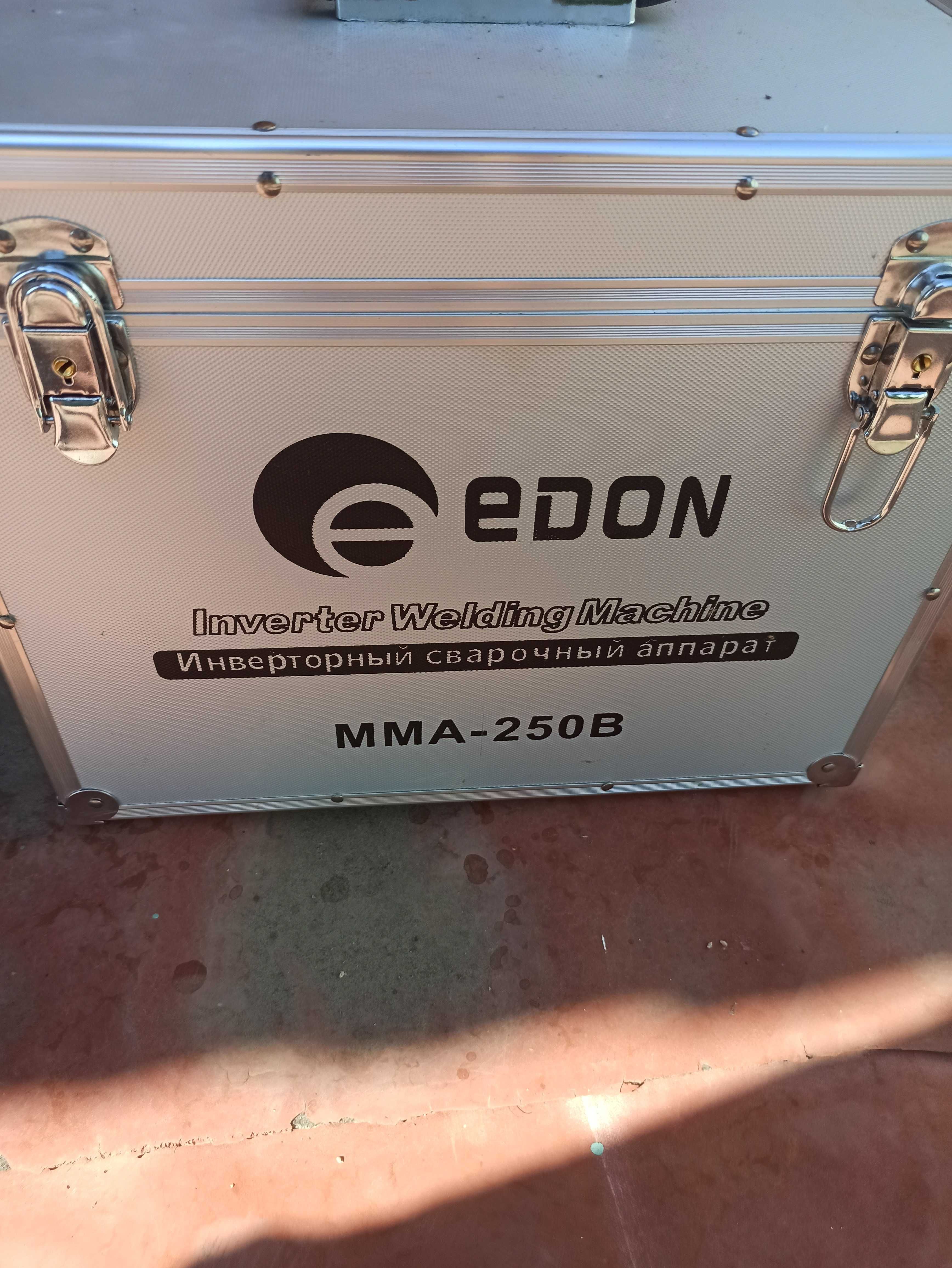 Сварочный инвертор EDON MMA250 В с маской Evolution