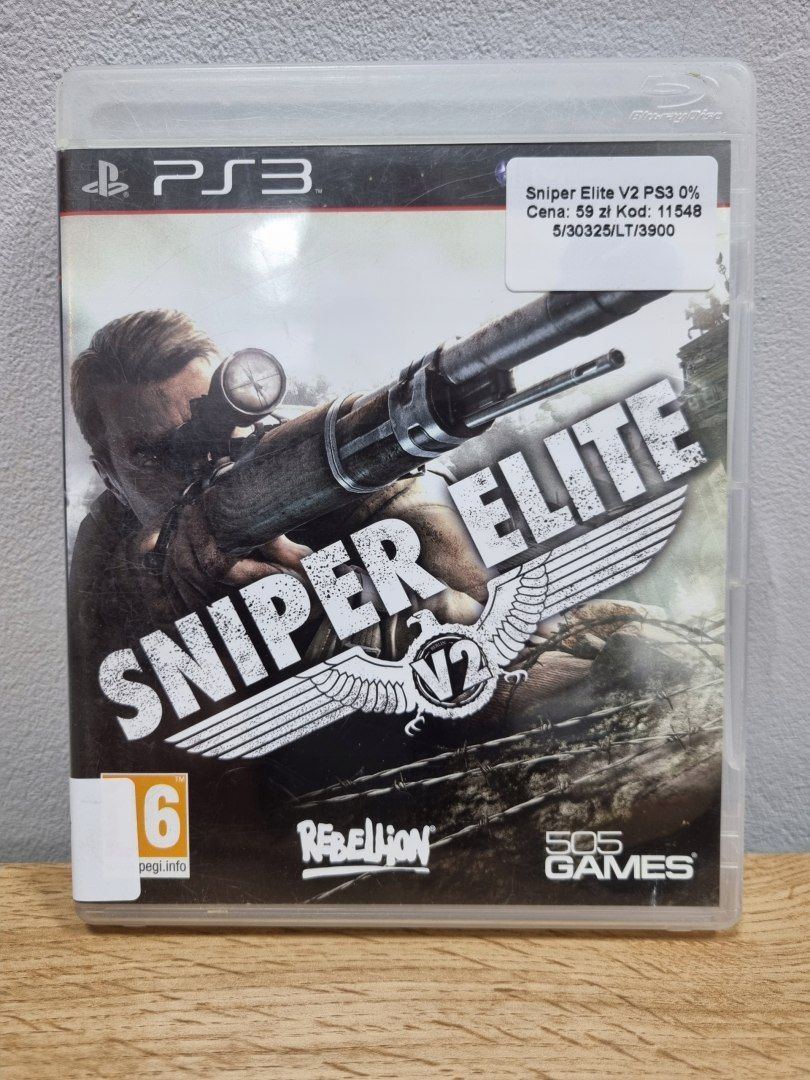 Gra Sniper Elite V2 Playstation 3 Ps3 Używana