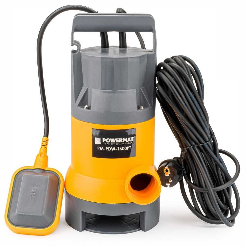 Pompa z pływakiem do wody brudnej czystej 1600W PM-PDW-1600PT