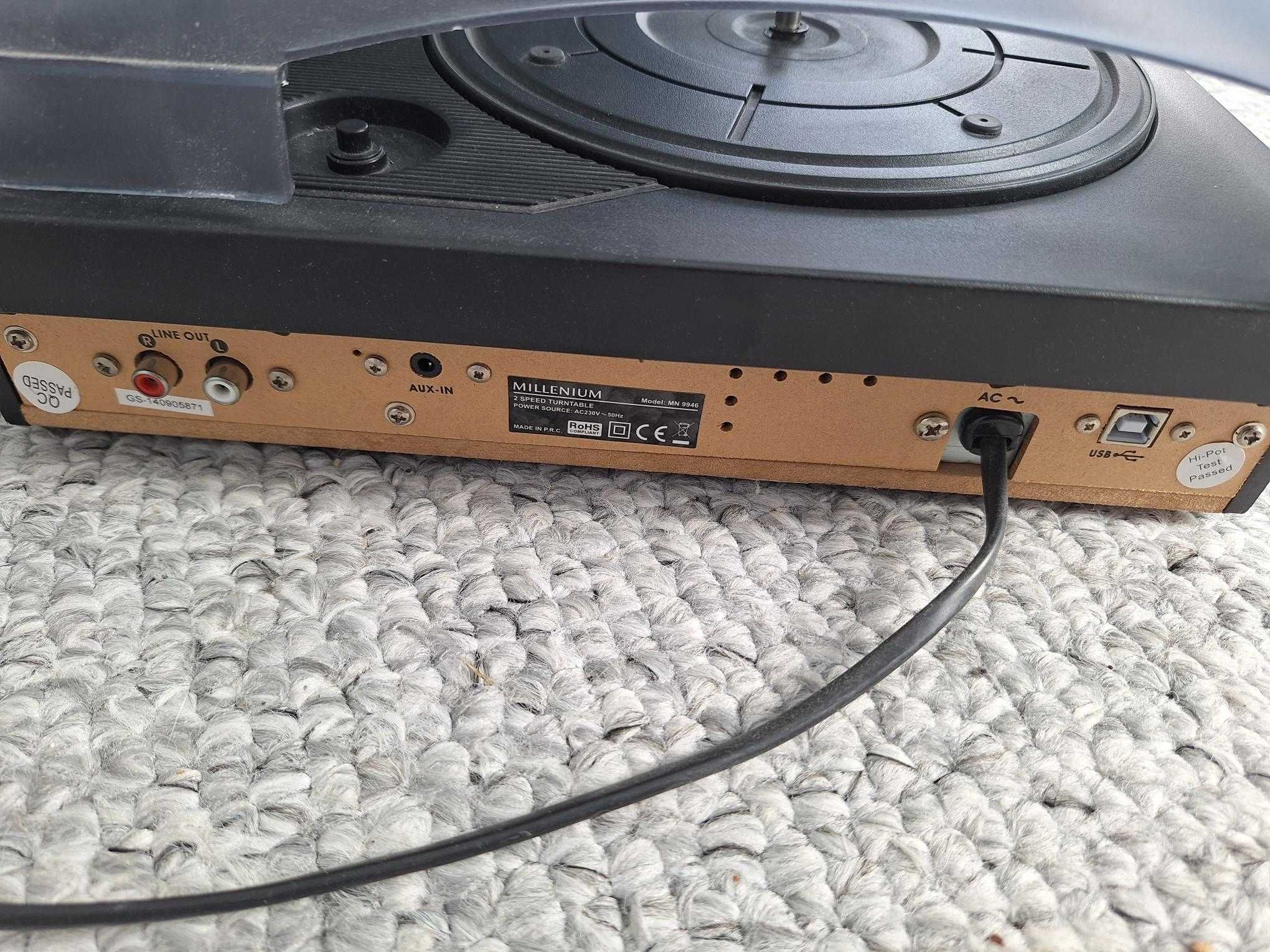 Gramofon Millenium model MN 9946 STAN IDEALNY!