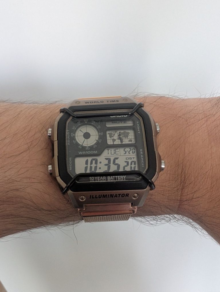 Zegarek casio world time "casio royale"