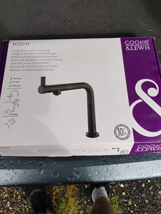 bateria kuchenna kran Cooke&Lewis Kishi