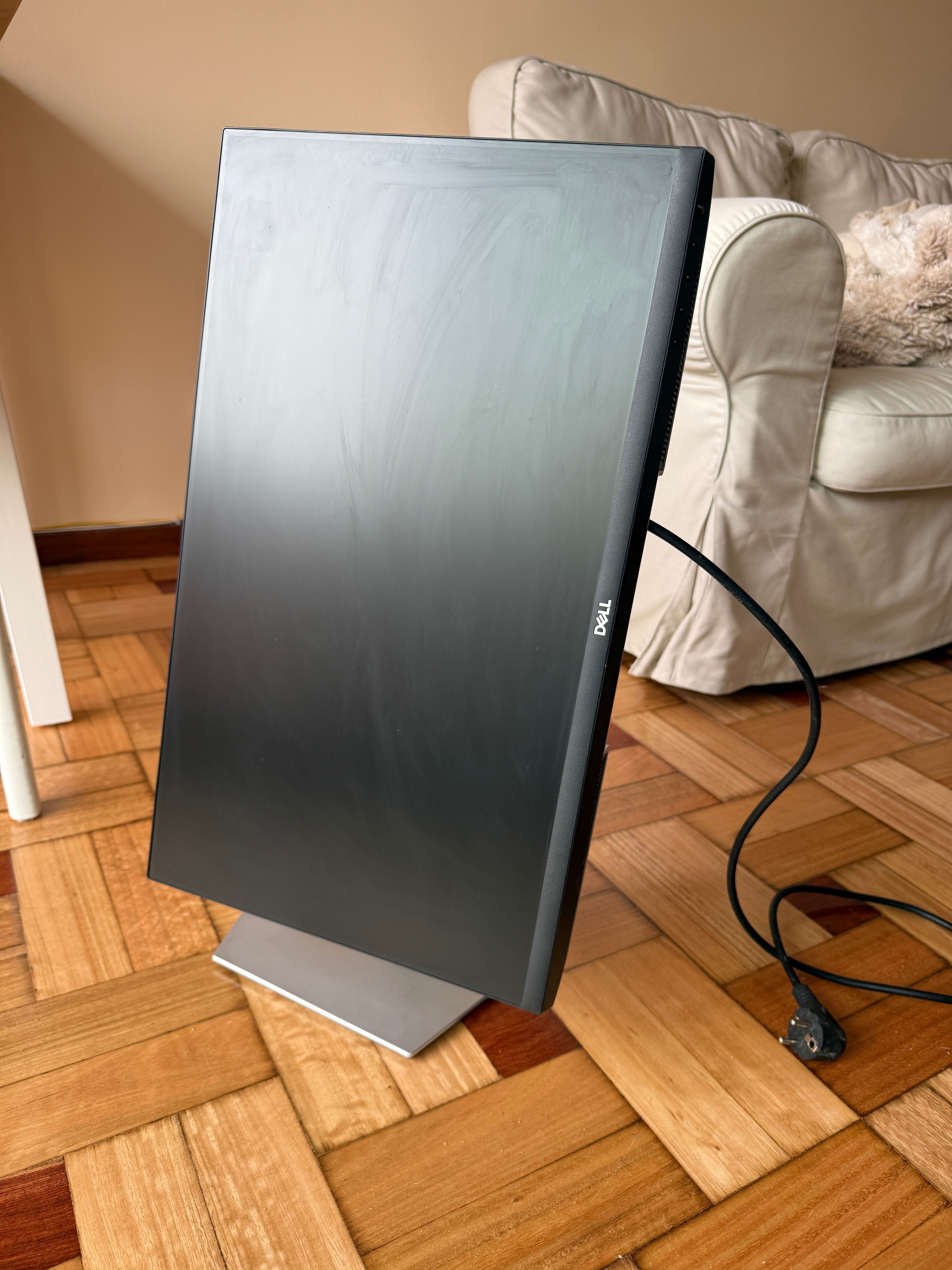 Monitor Dell S2422HZ 24” FHD IPS com Câmera Pop-up e Áudio - como novo