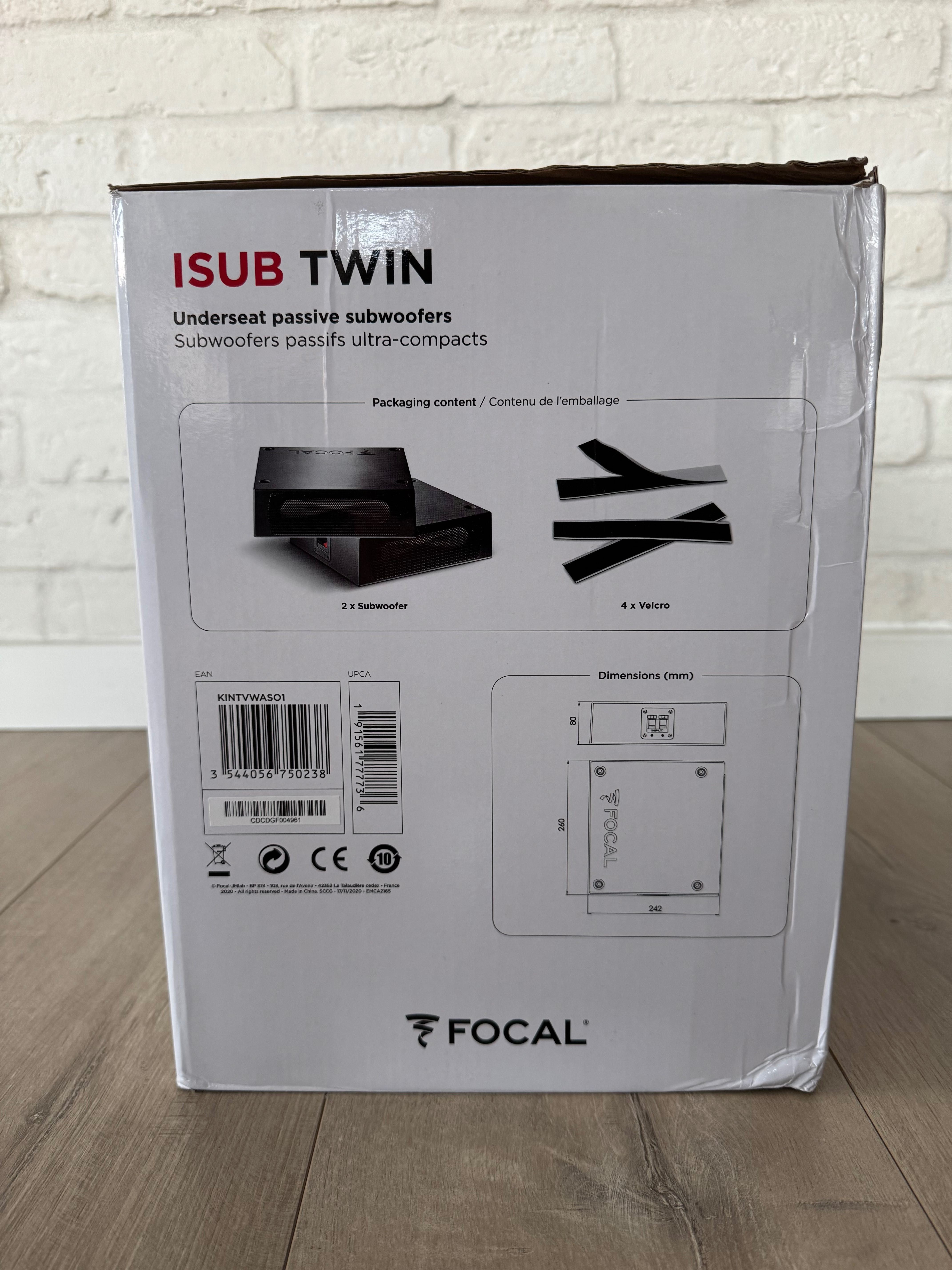 Subwoofer Focal Isub Twin - miesięczny, gwarancja