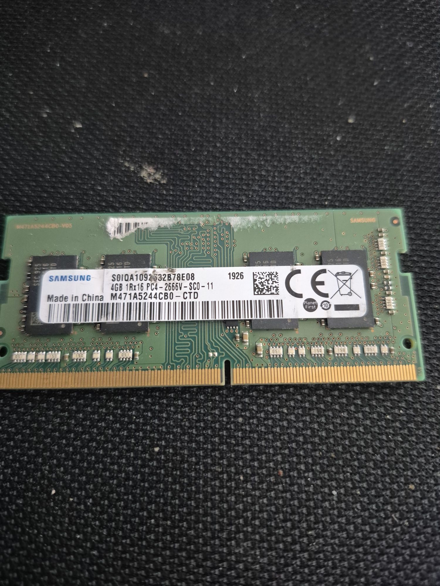 Ram Ddr4 2666 4gb Samsung