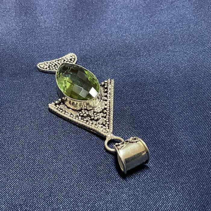 Pendente prata 925 medida de 7 cm