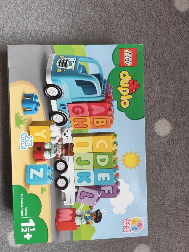 Lego Duplo 10915 ciężarówka z literkami nowy zestaw