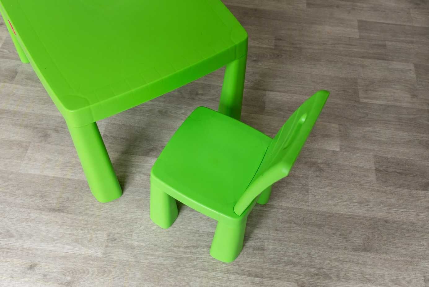 Столик 1 стільчик новий набір дитячий долоні пластиковий стілець стіл