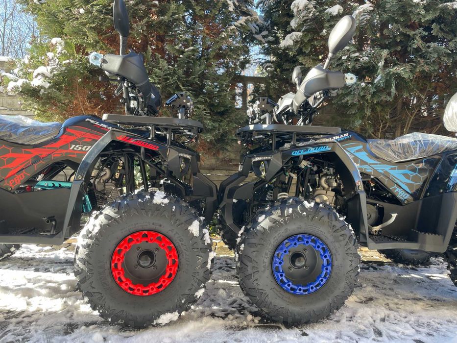 DUŻY QUAD 150 cc Pelikan Rugby NAJMOCNIEJSZY Ledy Hak Raty Dostawa
