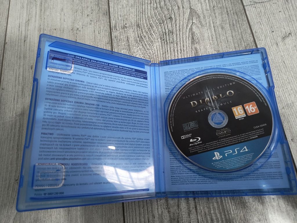 Diablo III Reaper of Souls PL PS4