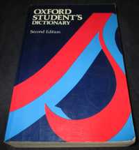 Dicionário inglês Oxford Student's Dictionary